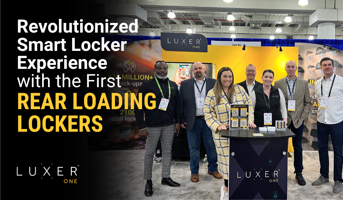 Revolutionized Smart Locker Experience with First Rear Loading Lockers