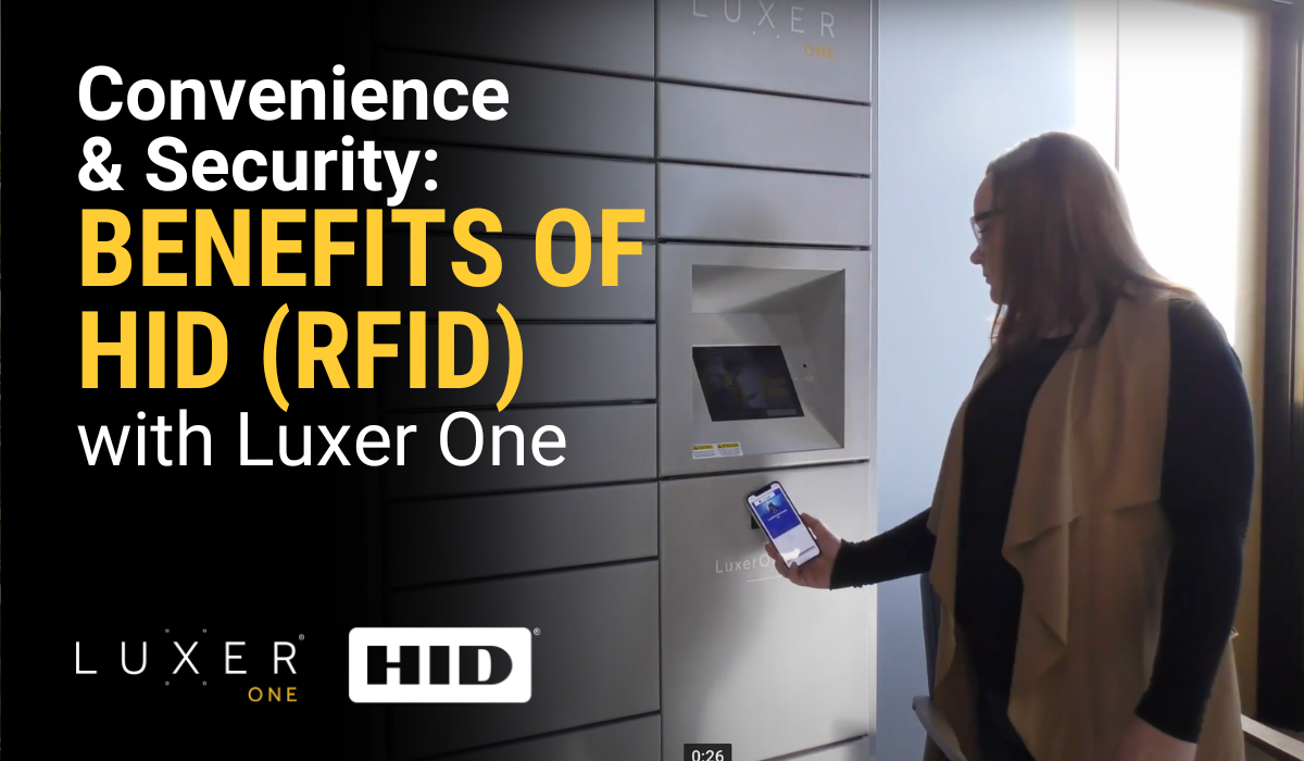 Convenience and Security: Benefits of HID (RFID) with Luxer One