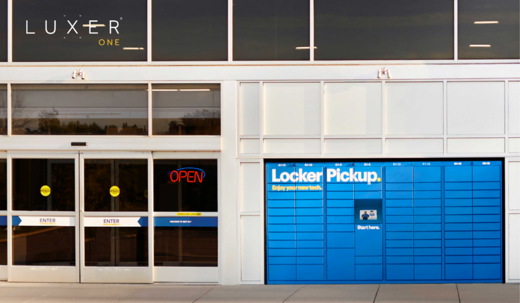 Best Buy BOPIS Smart Locker Solutions from Luxer One