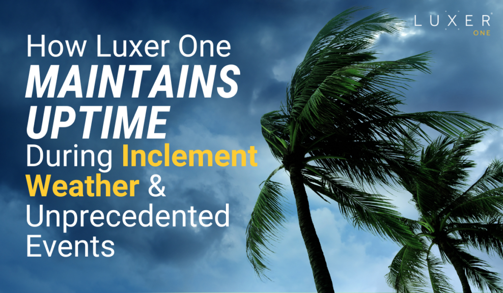 How Luxer One Maintains Uptime During Inclement Weather & Unprecedented Events